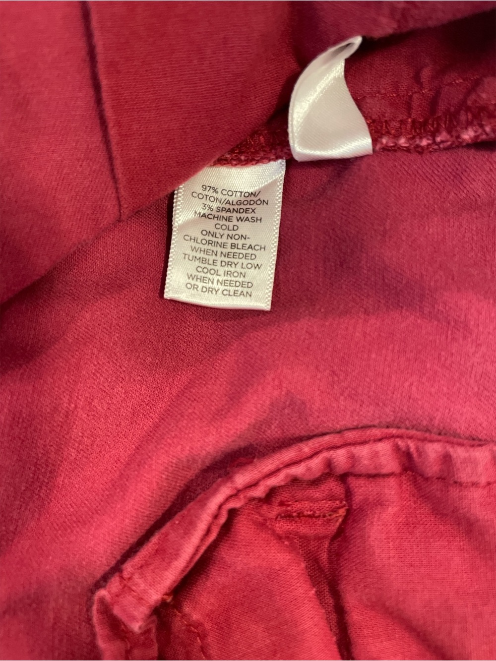 Loft Ann Taylor The Riviera Short Size 2 Raspberry Color - Picture 5 of 13